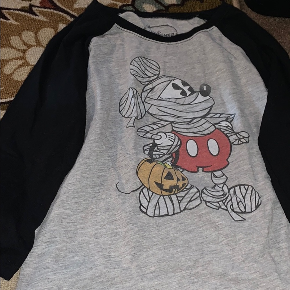 Black grey short sleeve